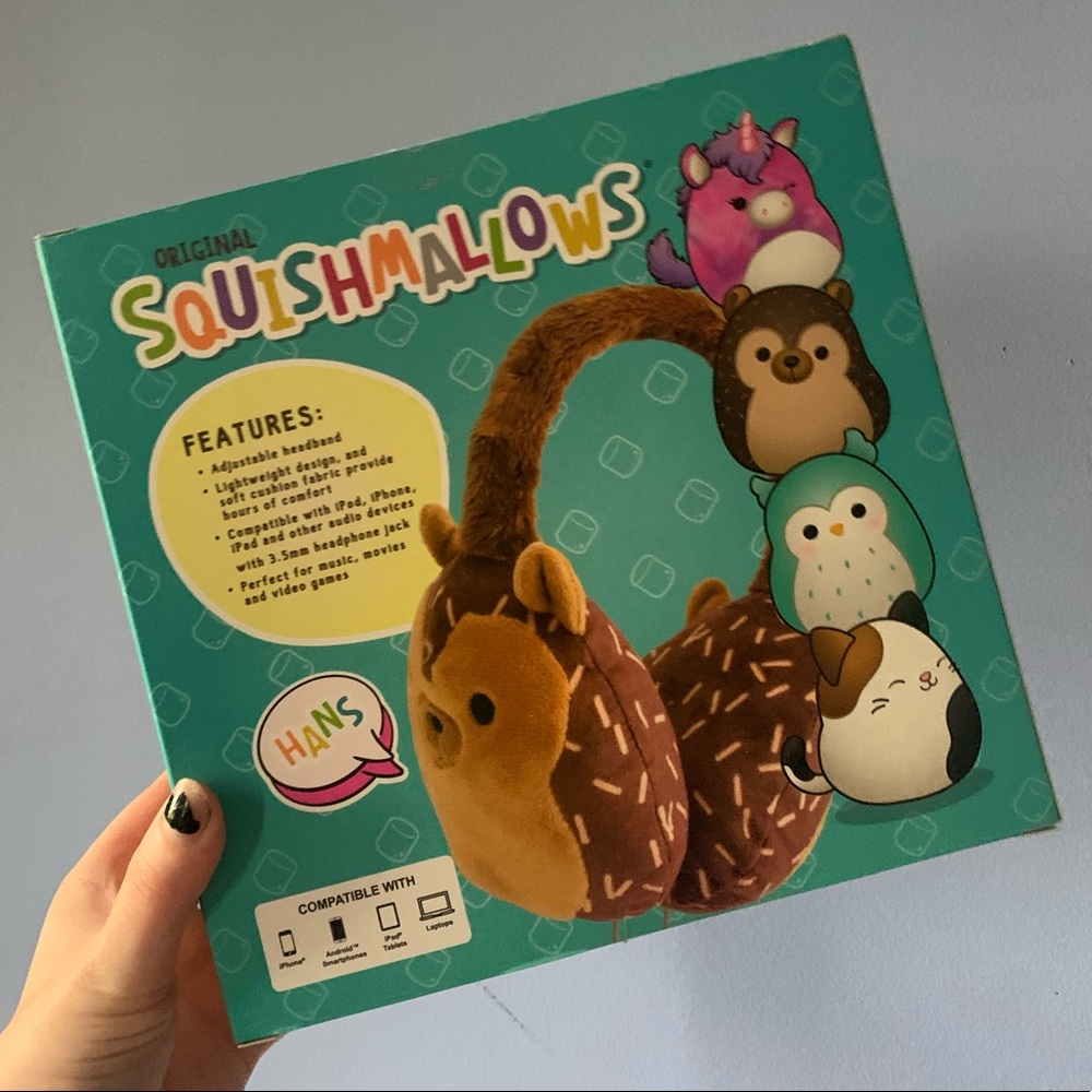 Hans Squishmallow Headphones / earmuffs !!